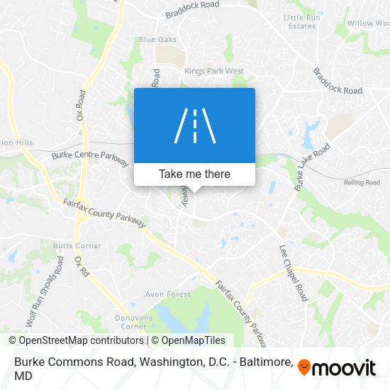 Burke Commons Road map