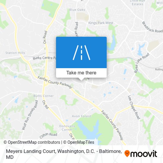 Mapa de Meyers Landing Court
