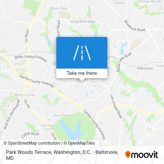 Park Woods Terrace map