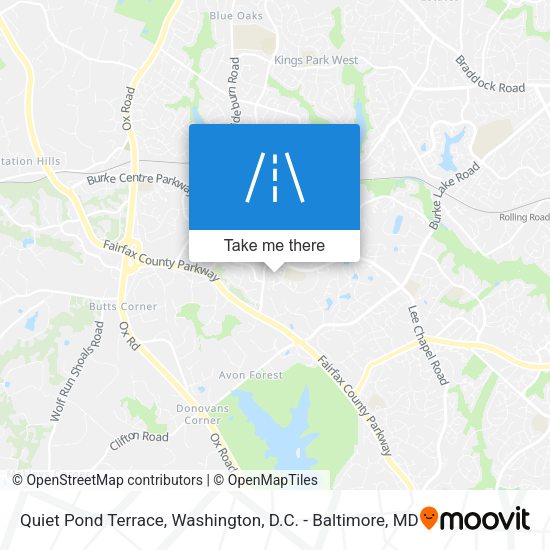 Mapa de Quiet Pond Terrace