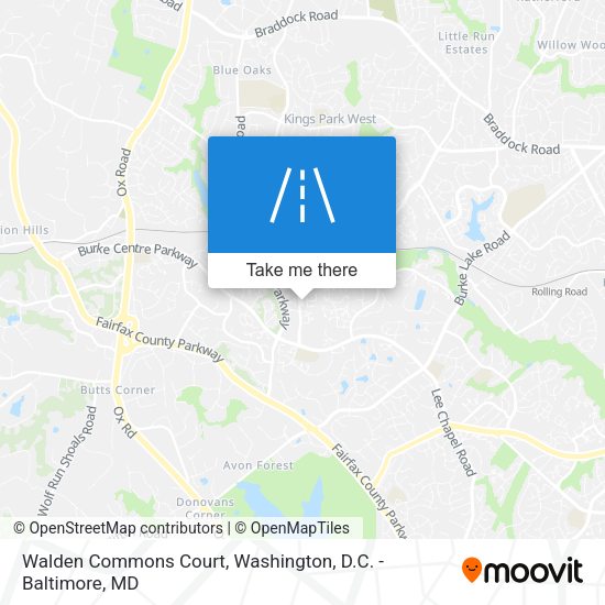 Walden Commons Court map