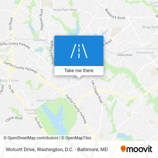 Wolcott Drive map
