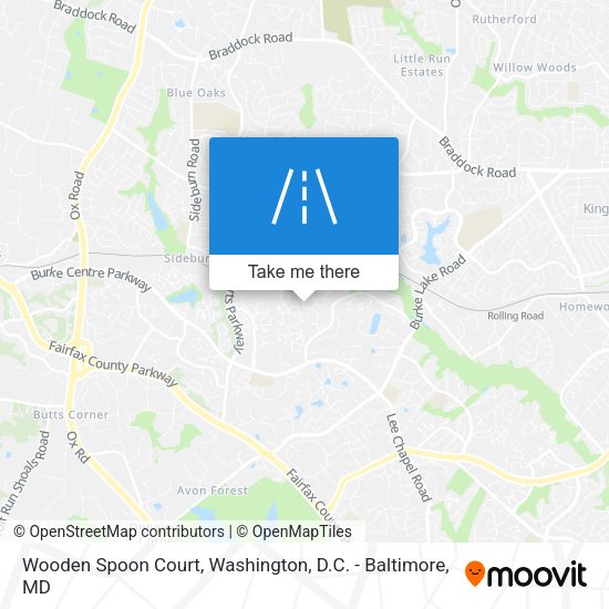 Wooden Spoon Court map