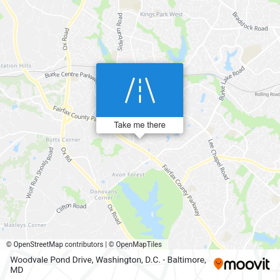 Woodvale Pond Drive map