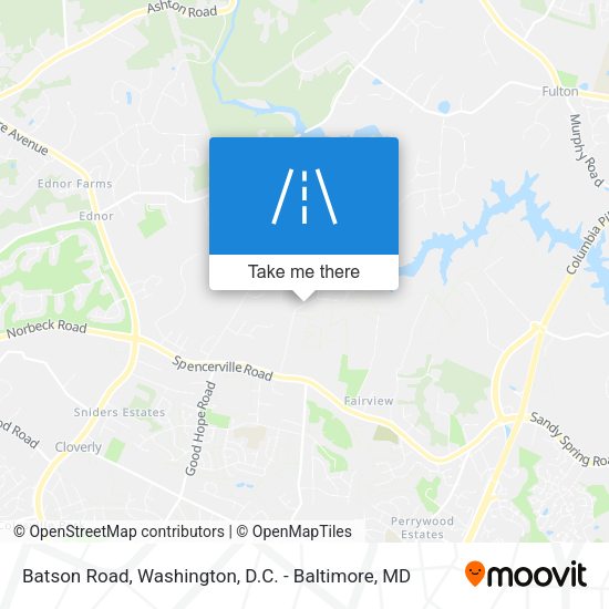 Batson Road map