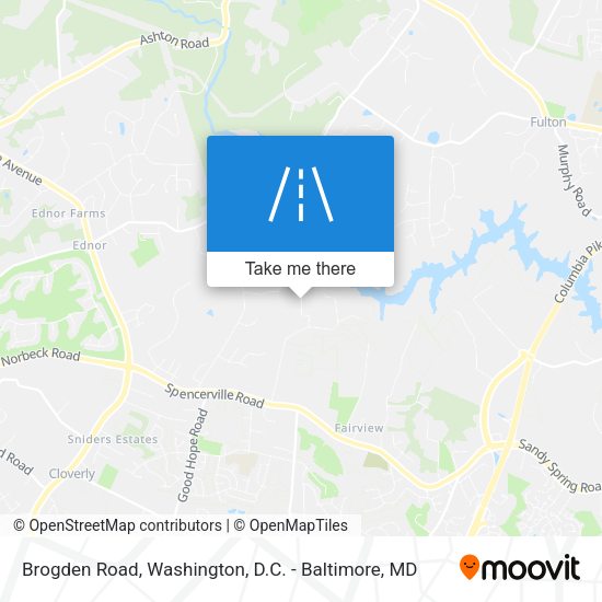 Mapa de Brogden Road