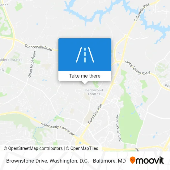 Brownstone Drive map