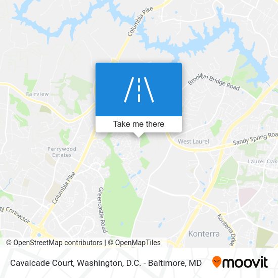 Cavalcade Court map