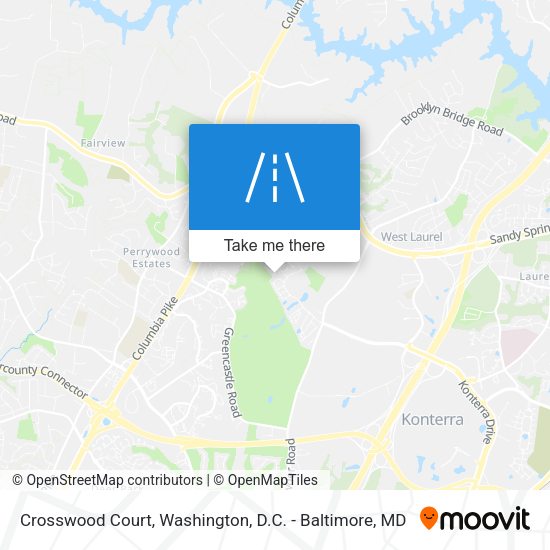 Crosswood Court map