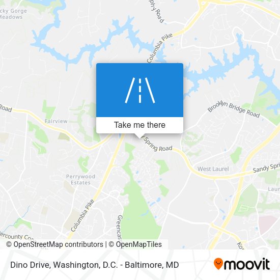 Dino Drive map