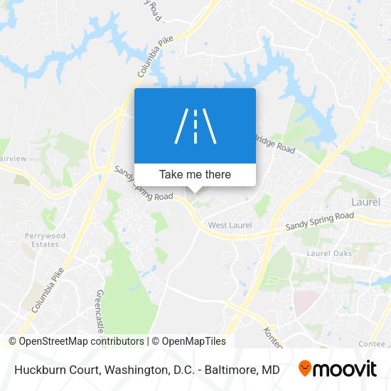 Huckburn Court map