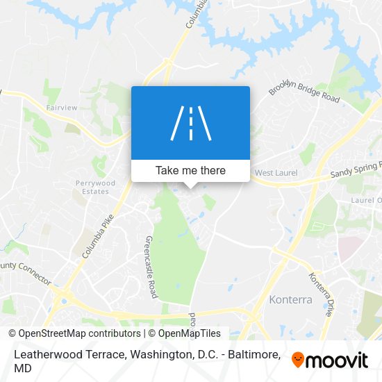 Leatherwood Terrace map