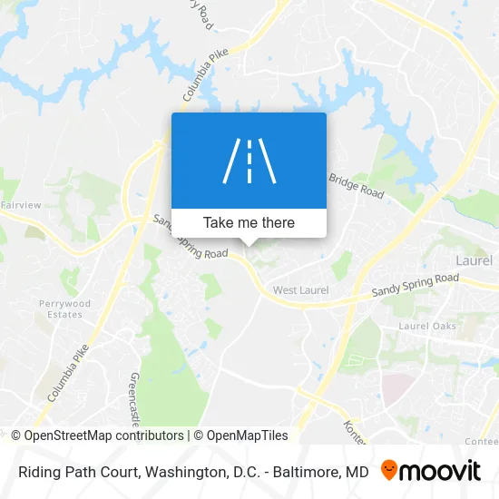 Riding Path Court map