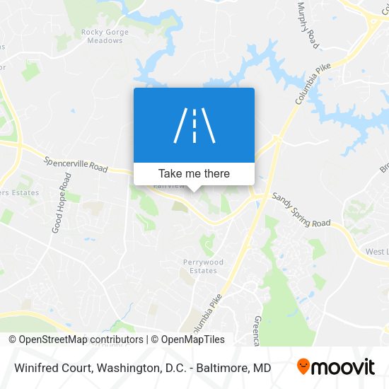 Winifred Court map