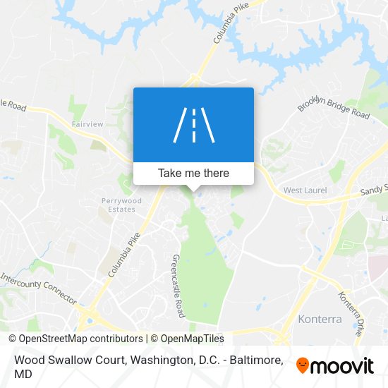Wood Swallow Court map
