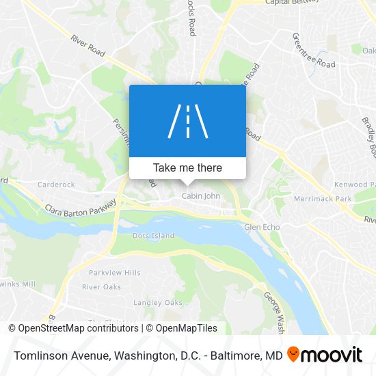 Tomlinson Avenue map
