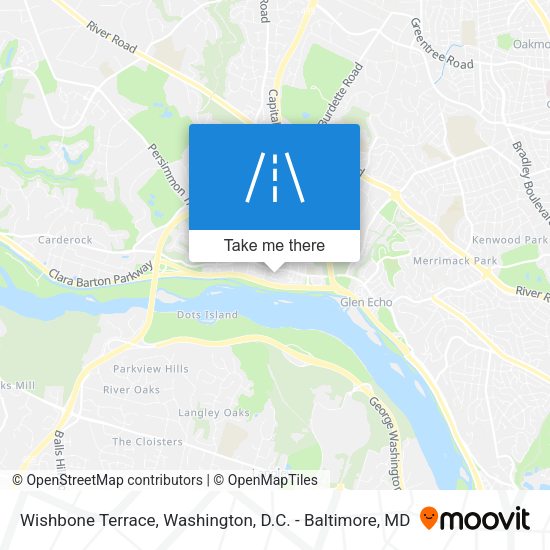 Mapa de Wishbone Terrace