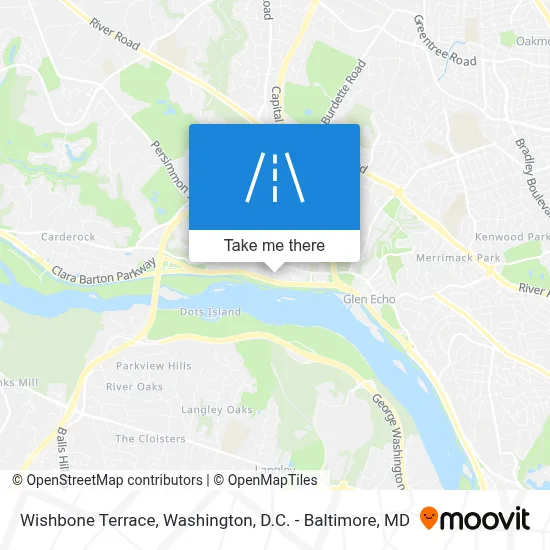 Wishbone Terrace map