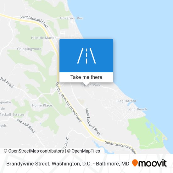 Mapa de Brandywine Street