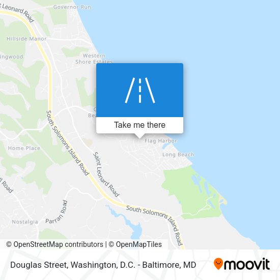 Douglas Street map
