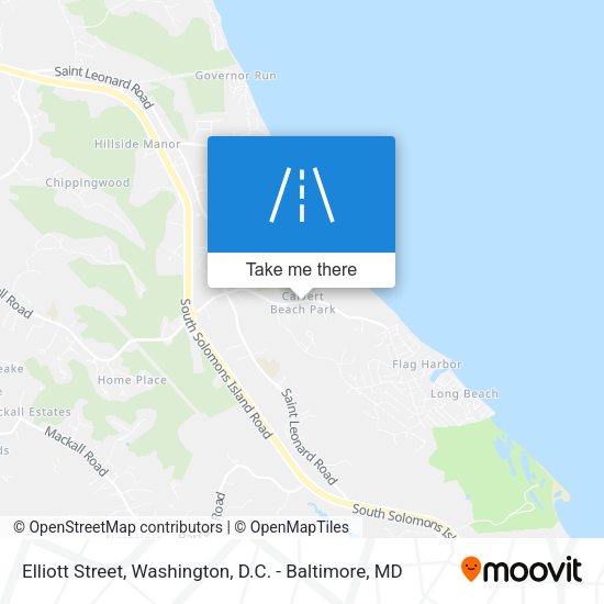 Elliott Street map