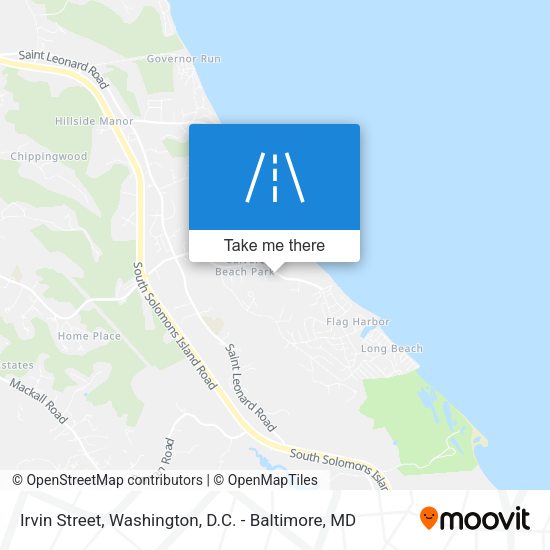 Irvin Street map