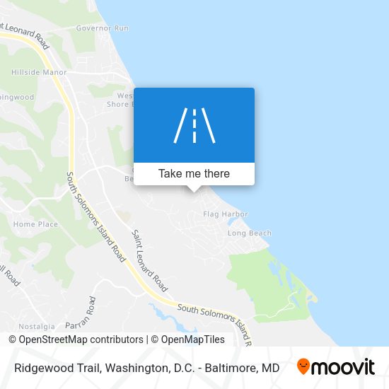 Ridgewood Trail map