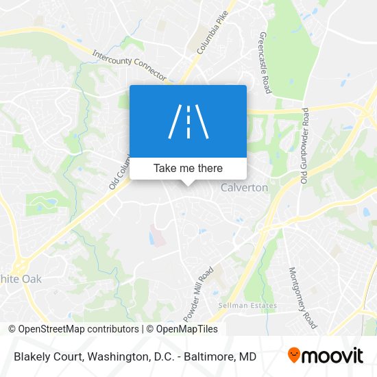 Blakely Court map