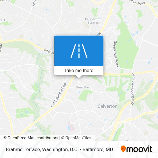 Brahms Terrace map