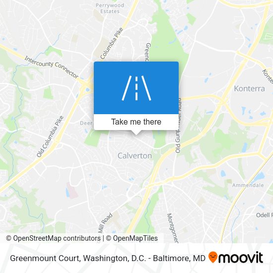 Greenmount Court map