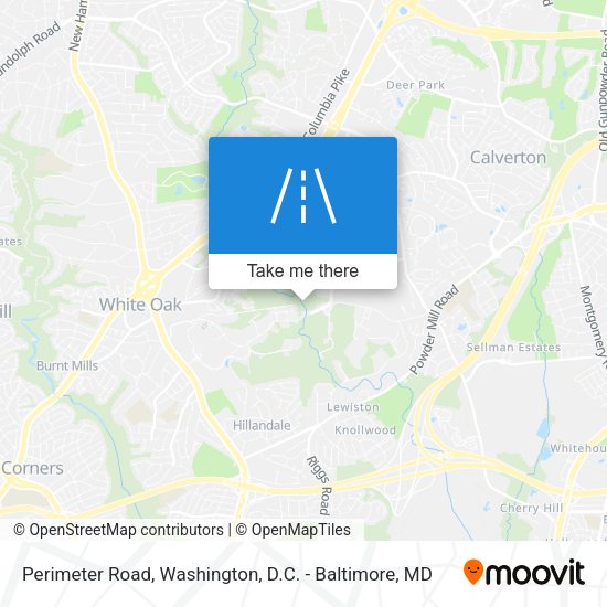 Perimeter Road map