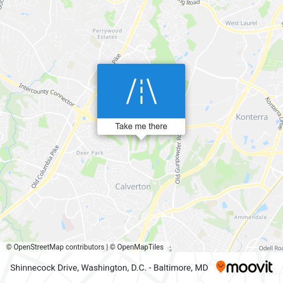 Shinnecock Drive map