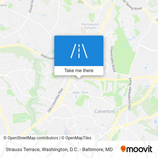 Strauss Terrace map