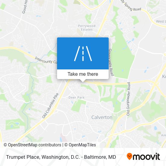 Trumpet Place map