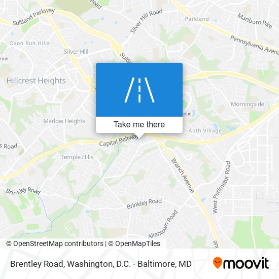 Mapa de Brentley Road