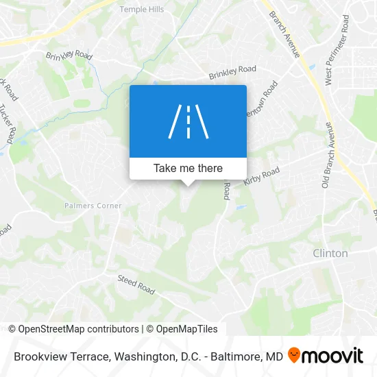 Brookview Terrace map
