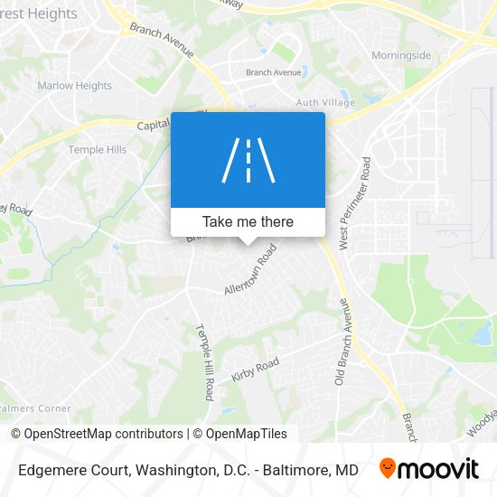 Edgemere Court map