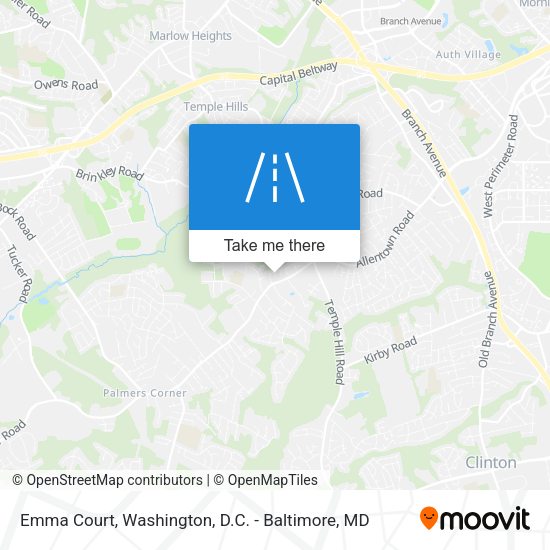 Emma Court map