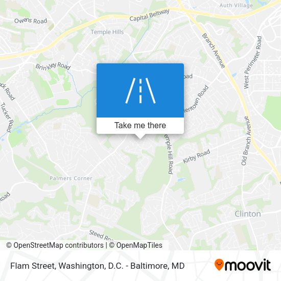 Flam Street map