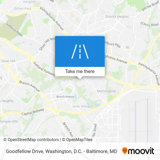 Goodfellow Drive map