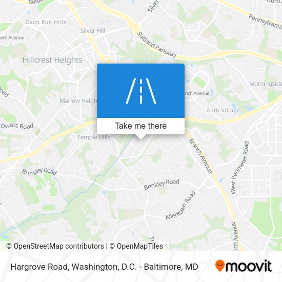 Mapa de Hargrove Road