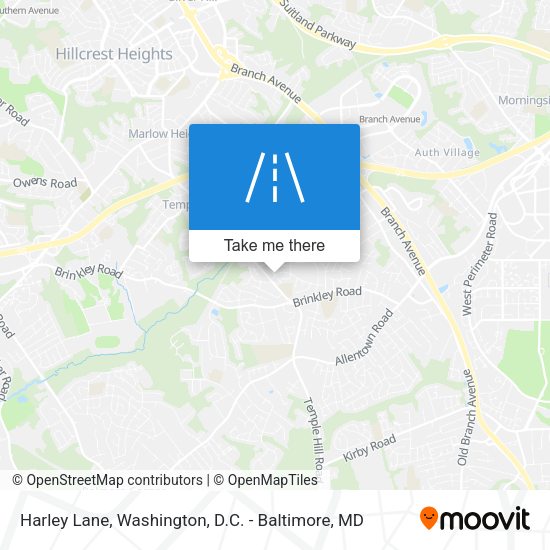 Mapa de Harley Lane