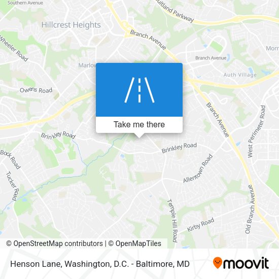 Mapa de Henson Lane
