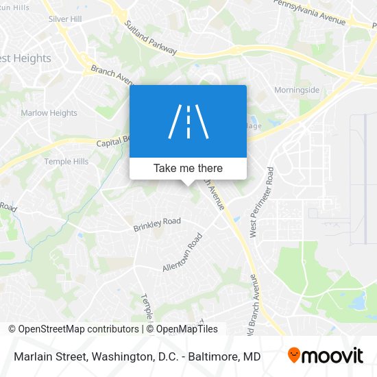 Marlain Street map