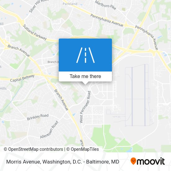 Mapa de Morris Avenue