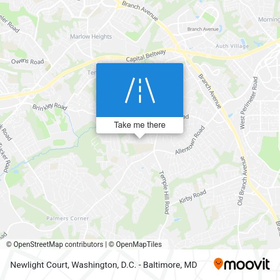 Newlight Court map