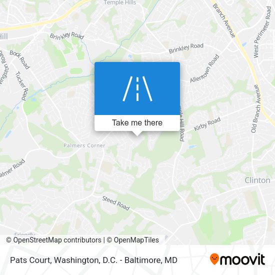 Mapa de Pats Court