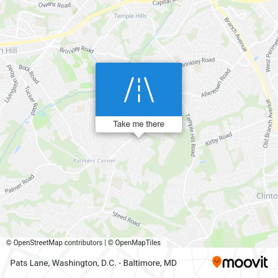 Mapa de Pats Lane
