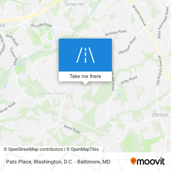 Pats Place map