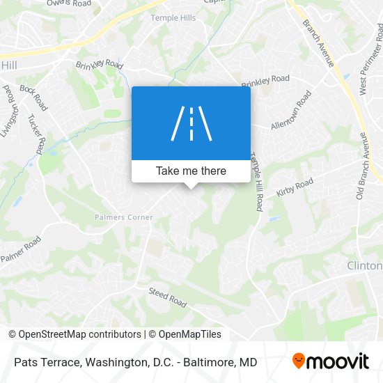 Pats Terrace map